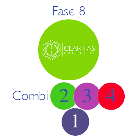 Claritas Protocol<br> Fase 8,  ± 10 weken<br> Afbouwfase – Combi234, Suffectus & AuraAid